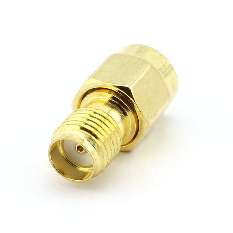 Maxmoral 2PCS SMA Male to SMA Female Connector RF Coax Coaxial Adapter - Image 3